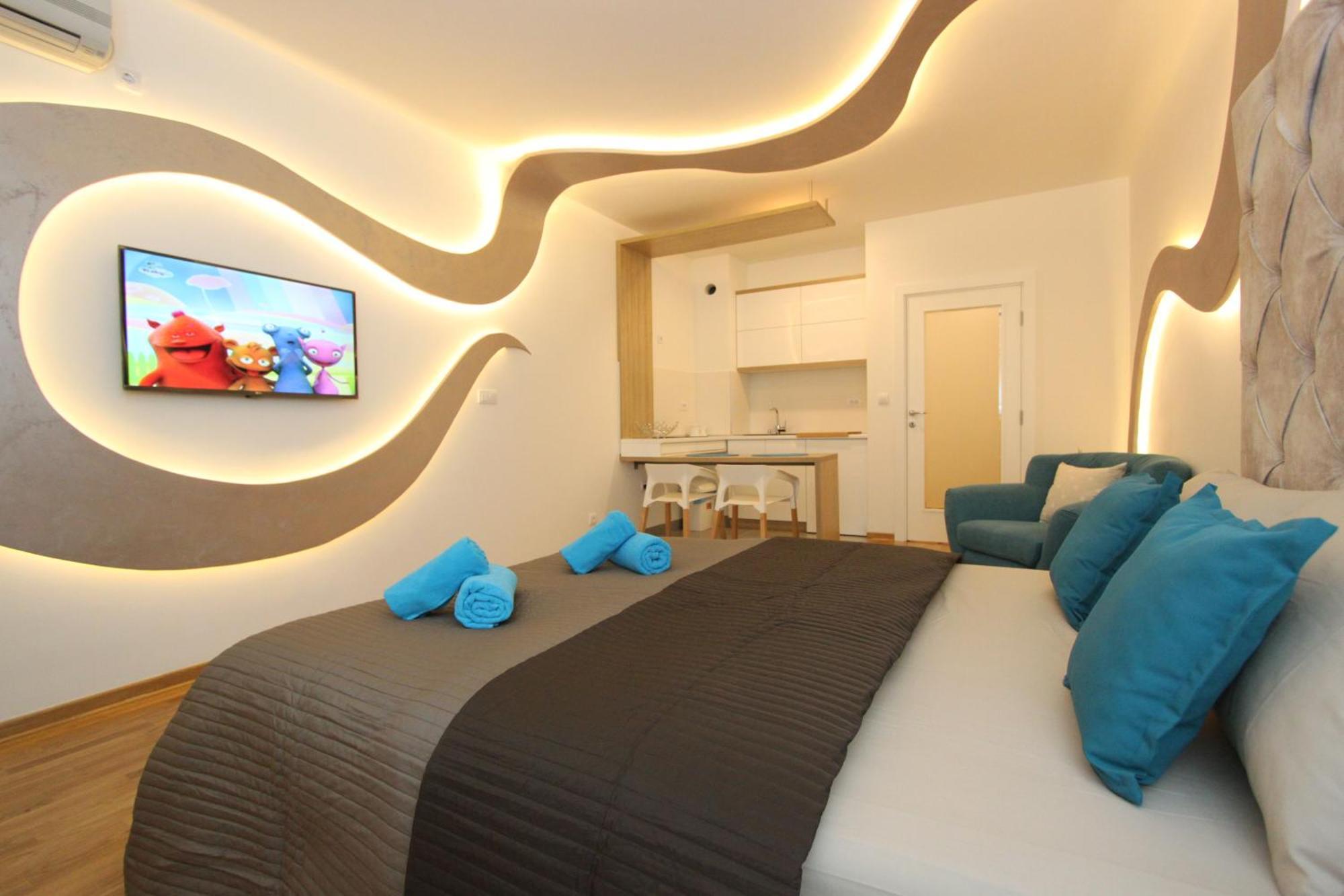 Riviera New Belgrade Apartment, Parking 5 Eur Per Day Ngoại thất bức ảnh