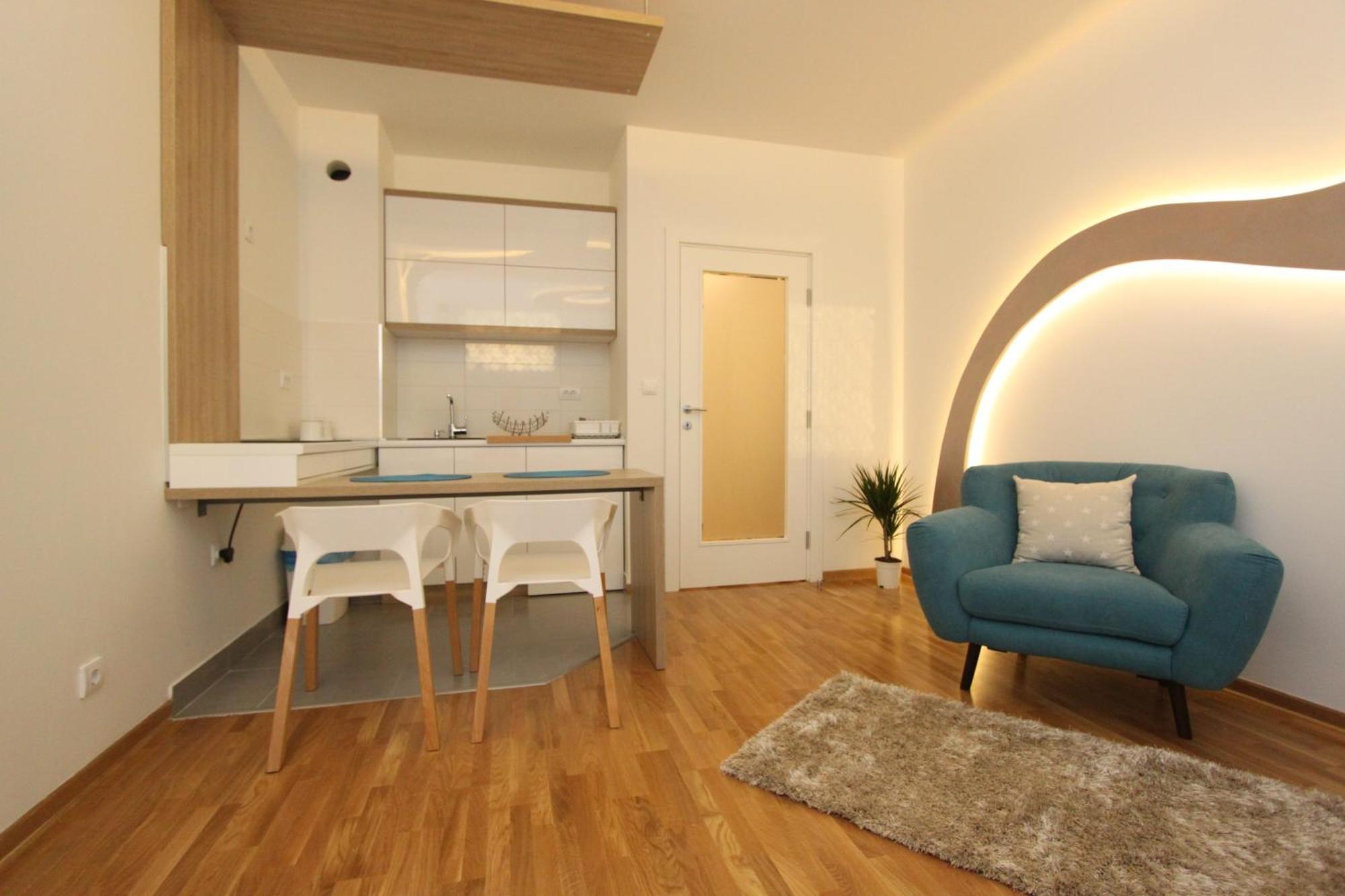 Riviera New Belgrade Apartment, Parking 5 Eur Per Day Ngoại thất bức ảnh